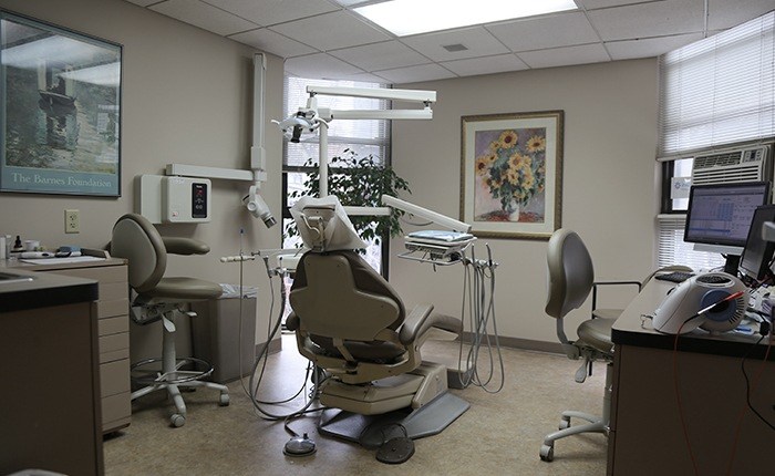 Dental exam room